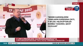 Erdoğan: Böyle bir milletin reisi cumhuru olmaktan daha güzel ne olabilirdi ki?