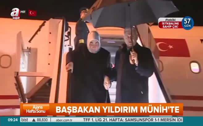 Başbakan Binali Yıldırım Almanya'da