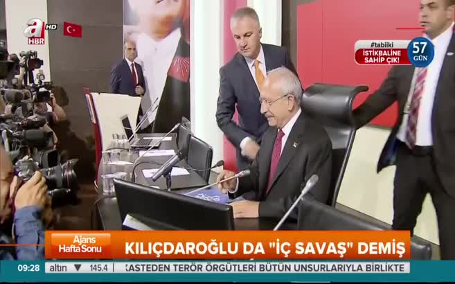 Kemal Kılıçdaroğlu da "iç savaş" demiş!