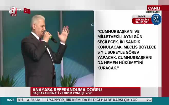 Yıldırım: Bir gemide iki kaptan olmaz