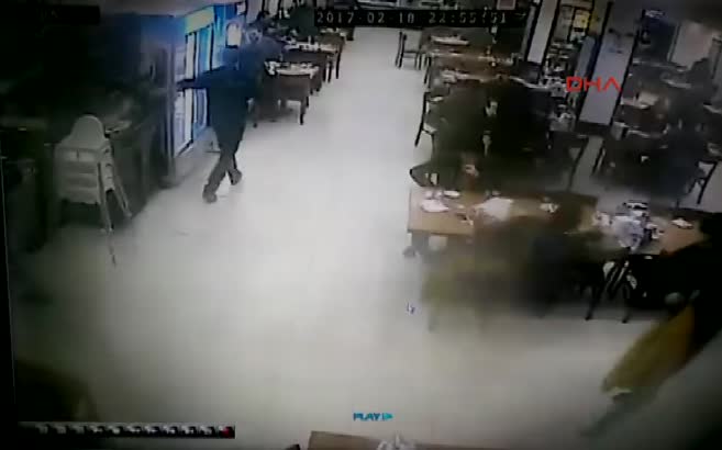 Dehşet anlarının görüntüleri ortaya çıktı