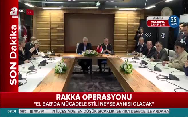 Başbakan'dan Rakka operasyonu açıklaması