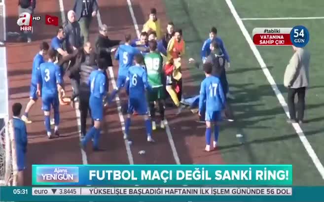 Futbol değil tekme-tokat konuştu
