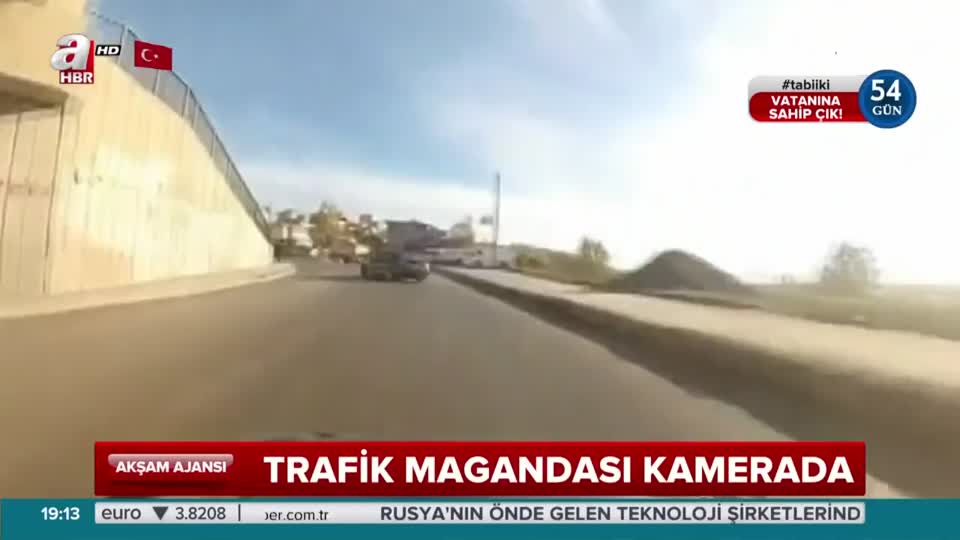 Trafik magandaları bunu da yaptı!