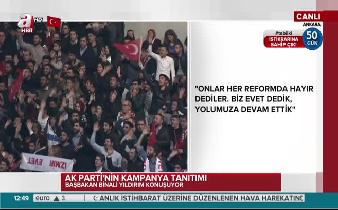 Başbakan: Gezi provokasyondur dedik 'hayır' dediler
