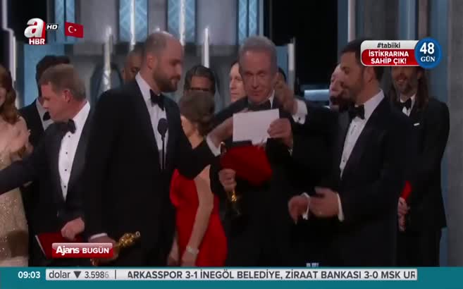 2017 Oscar Ödülleri sahiplerini buldu