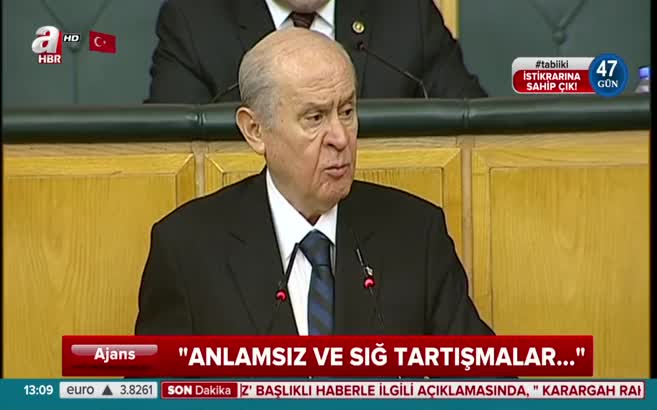MHP lideri Bahçeli: Asker bizim, hükümet bizimdir!