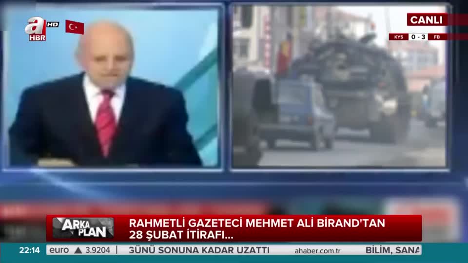 Mehmet Ali Birand'tan tarihi 28 Şubat itirafı