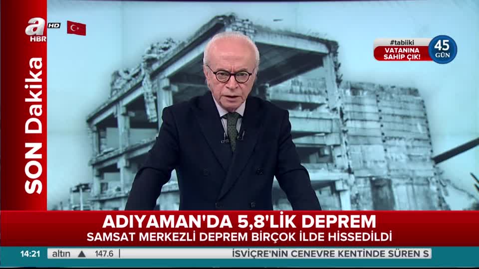 Adiyaman'da 5.8'lik deprem