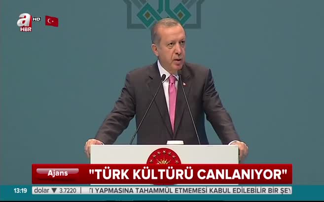 Erdoğan: Milli kültürümüze sahip çıkalım