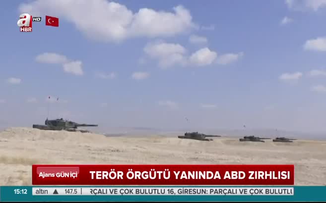 Munbiç kırsalında şok görüntüler