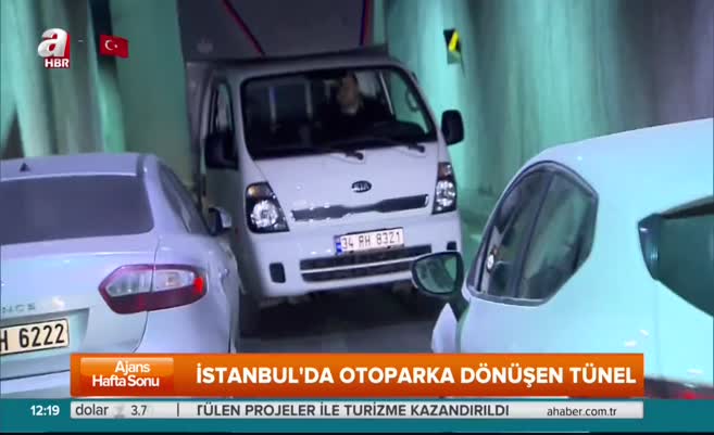 İstanbul'da otoparka dönüşen tünel sorunu çözüldü