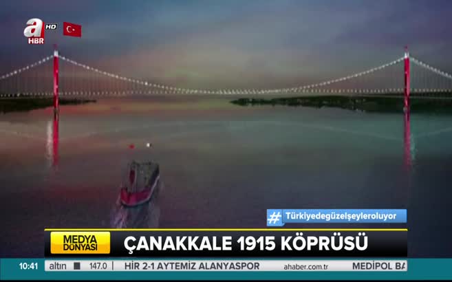 Çanakkale 1915 Köprüsü projesinde dikkat çeken ayrıntı