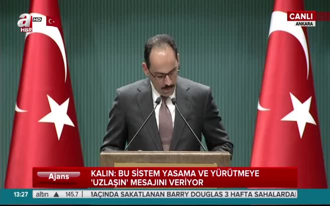 İbrahim Kalın'dan Merkel'e sert cevap