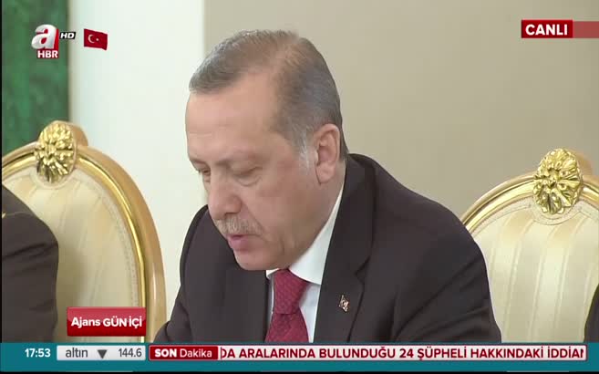 Erdoğan'dan Rusya'ya terör mesajı