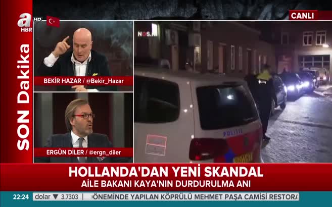 Aracı durdurulan Bakan Kaya, A Haber'e konuştu