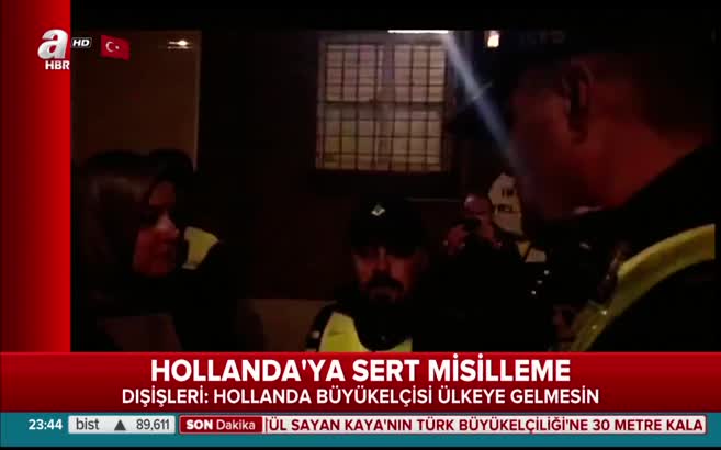 Bakan Kaya, Almanya'ya dönmesini isteyen polise böyle cevap verdi