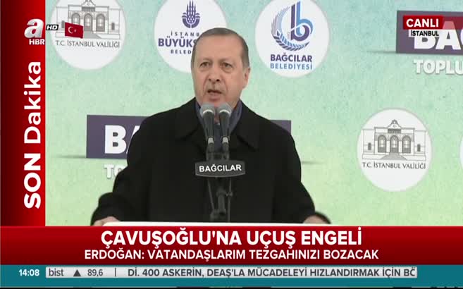 Erdoğan'dan Hollanda'ya sert tepki: Senin uçakların Türkiye'ye nasıl gelecek!