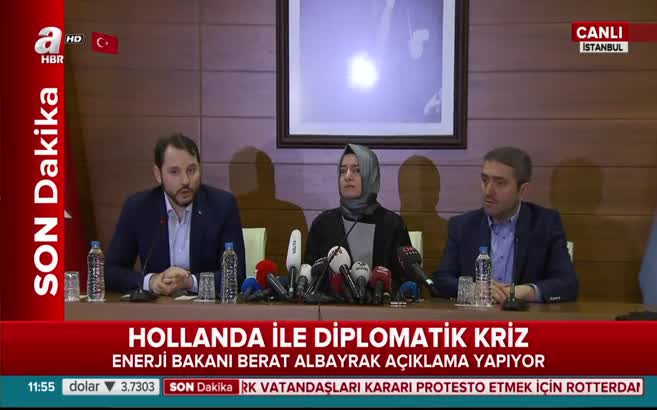 Enerji Bakanı Albayrak: Avrupa için bir utanç gecesi yaşandı