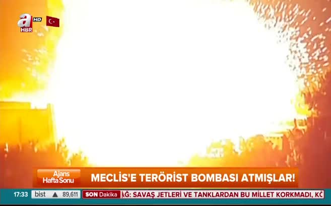 Meclis'e terörist bombası atmışlar!