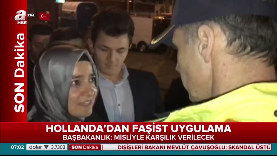 Hollanda’da A Haber ekibine coplu saldırı!