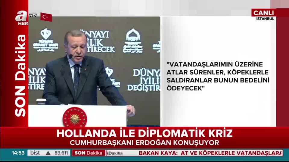 Erdoğan’dan Almanya ve Hollanda’daki Türk vatandaşlarına çağrı