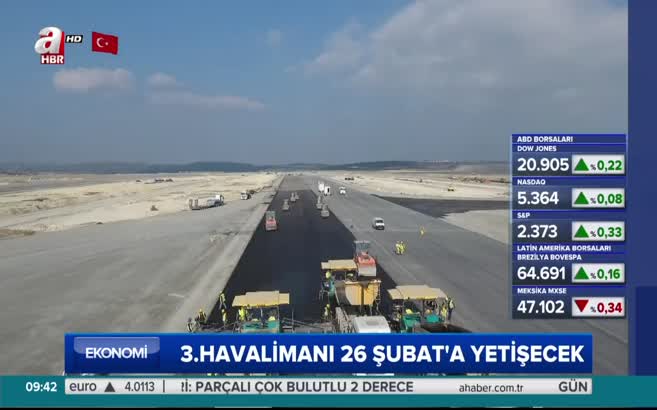 3. Havalimanı'nda geri sayım başladı