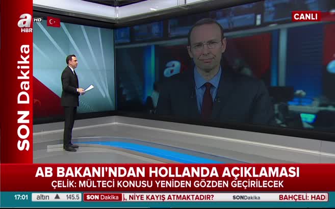 Türkiye'den AB'ye mülteci resti
