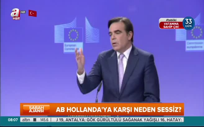 AB, A Haber'in Hollanda sorularını cevaplayamadı!