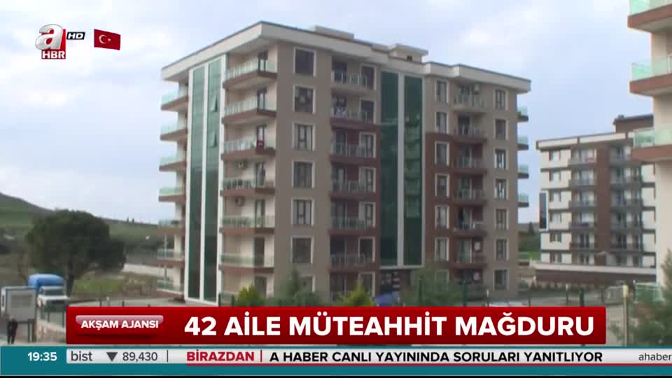 Evleri satan müteahhit ortada yok