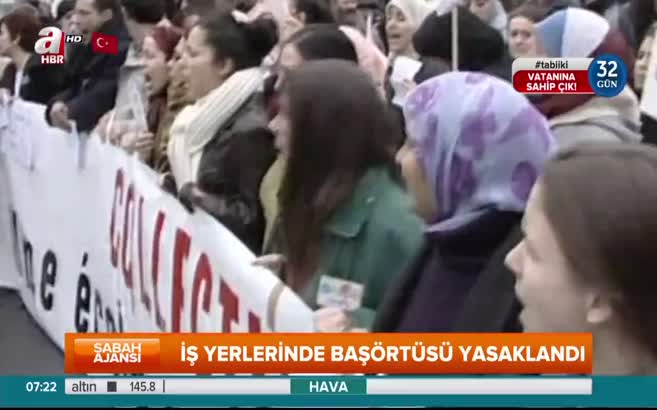 Avrupa 'Adalet' Divanı skandal başörtüsü kararı!