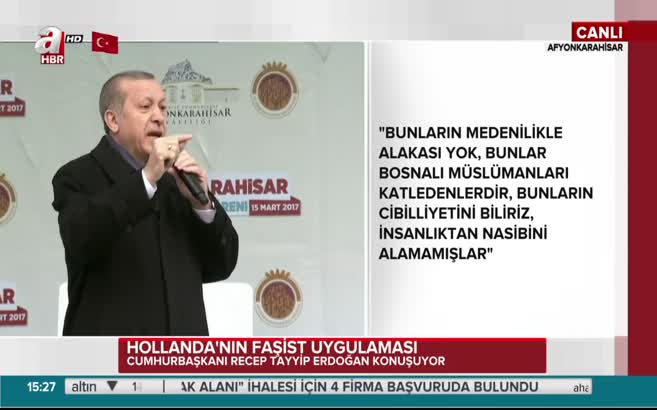 Erdoğan talimatı verdi! Hollanda ile o anlaşma fesh ediliyor