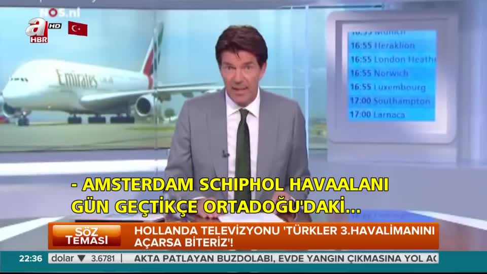 Hollanda’nın 3. havalimanı korkusu!