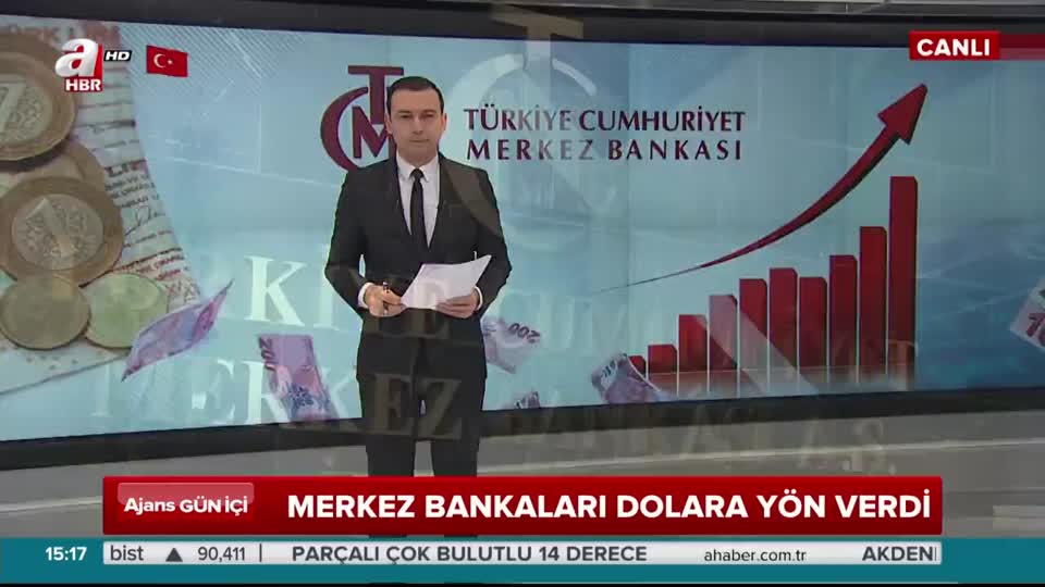 Merkez bankaları dolara yön verdi