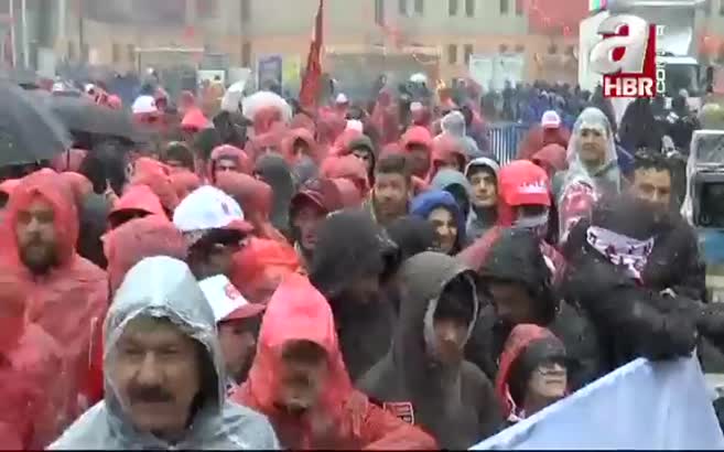 Erdoğan sevgisi kar dinlemedi