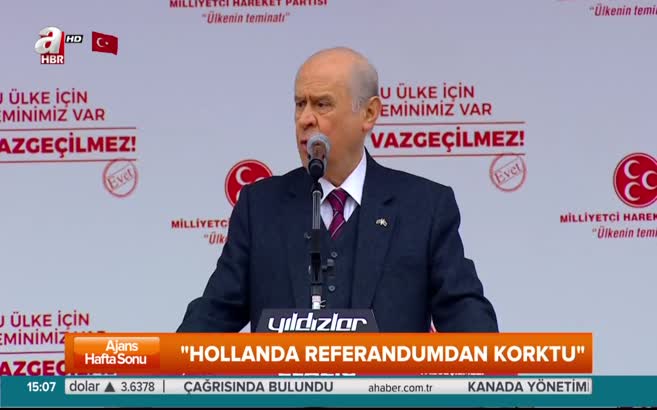 Devlet Bahçeli: Avrupa'da ilk kıvılcım çakacaktır