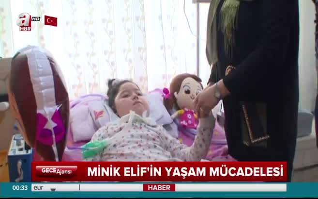 7 yaşındaki Elif SMA hastası