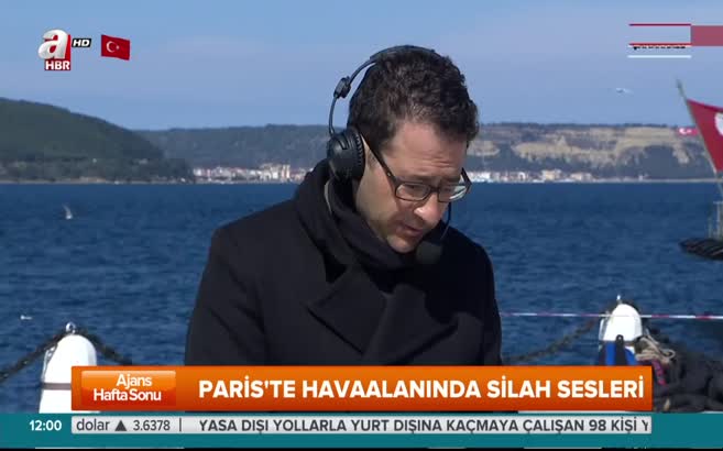Paris'te silah sesleri