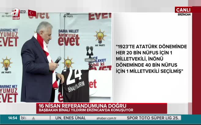 Başbakan CHP'ye 22 yıl önceki teklifi hatılattı