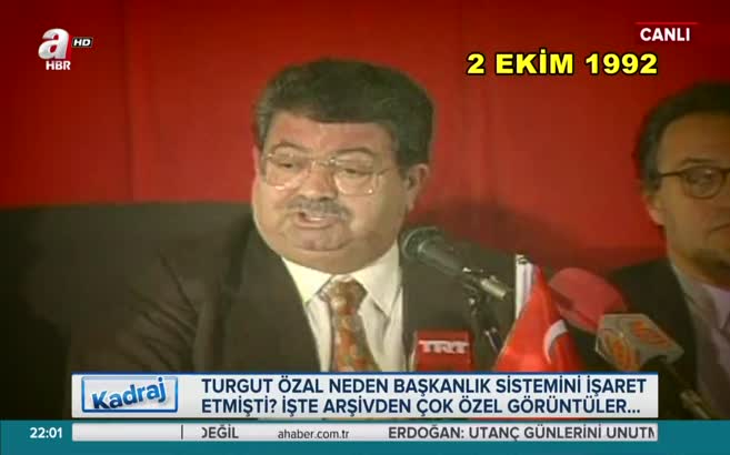 Turgut Özal'ın ilk kez ortaya çıkan ‘Başkanlık’ yorumu