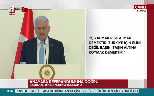 Başbakan: Türkiye bölgede karar veren ülkedir