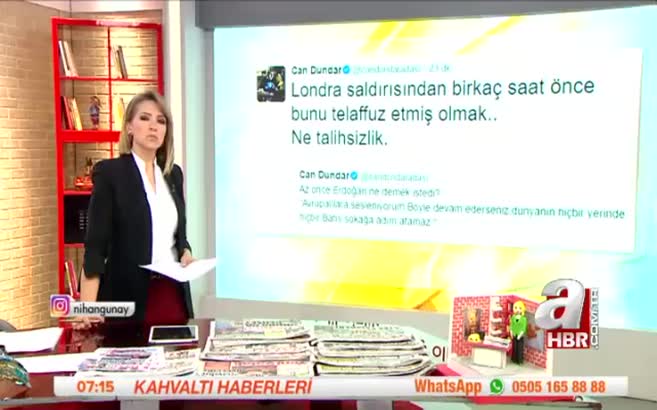 Hain Can Dündar, Erdoğan'ı böyle hedef gösterdi!