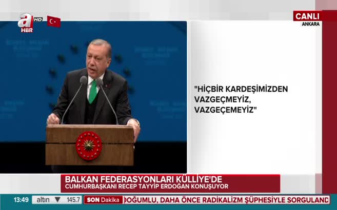Erdoğan'dan Bulgaristan'daki seçimlerlerle ilgili çağrı