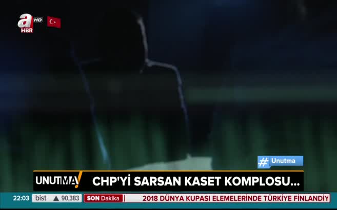 CHP'yi sarsan kaset komplosu