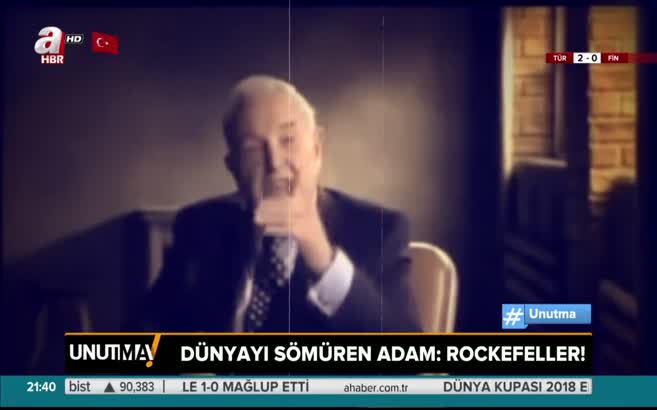 Dünyayı sömüren adam: Rockefeller!