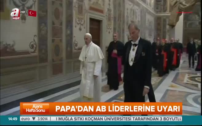Papa'dan AB liderlerine uyarı: Kendinizi sorgulayın
