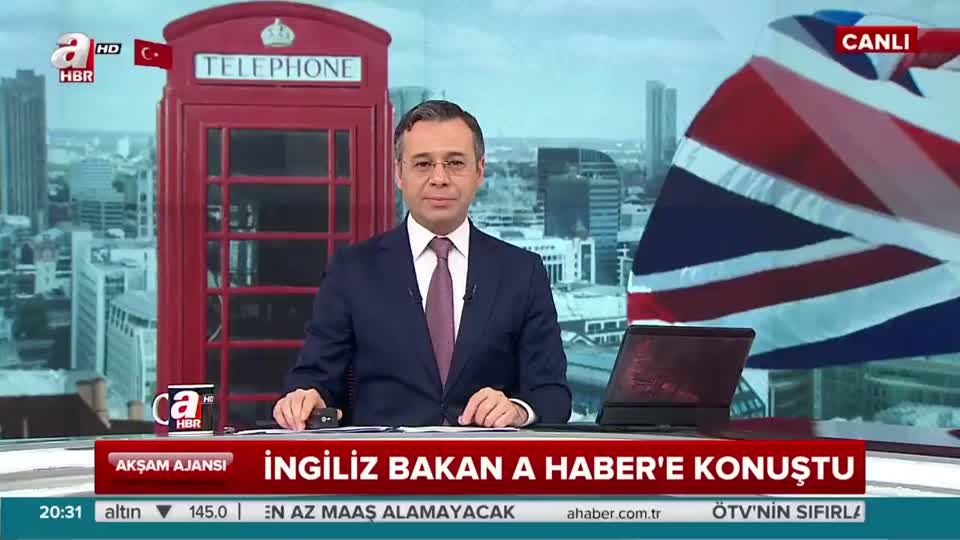 İngiliz Bakan A Haber'e konuştu