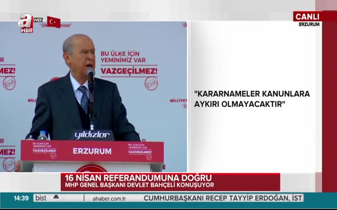 Bahçeli: CHP çamur siyasetine saplanması!