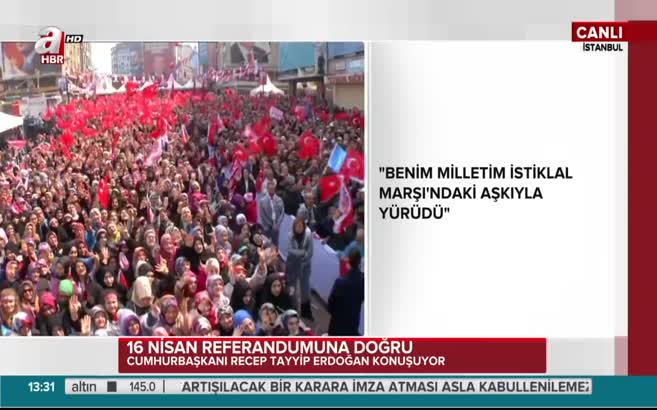 Erdoğan: Türkiye'yi vampirlere bırakmamak için...