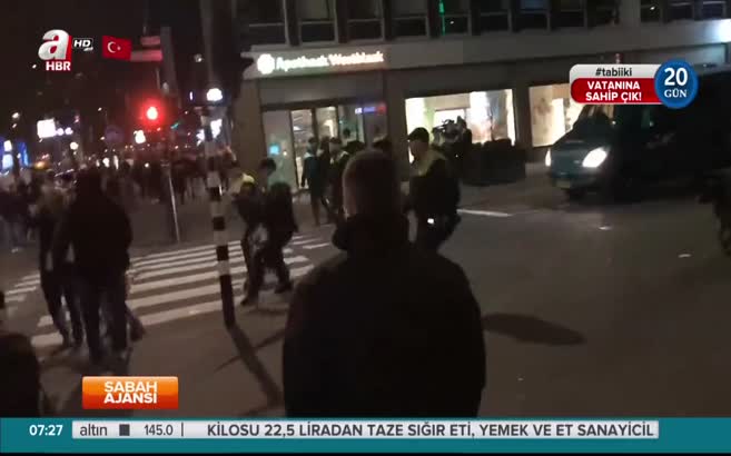 Hollanda’ya Türk esnaftan rest